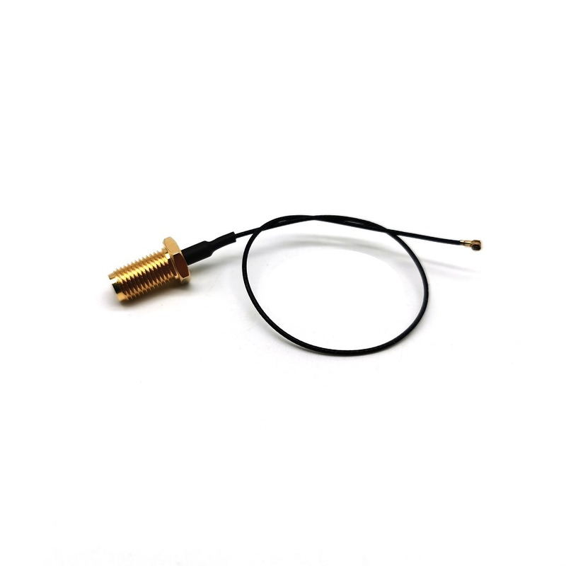 RP SMA Female (Male pin) to UFL RF Pigtail WiFi Antenna Extension Cable