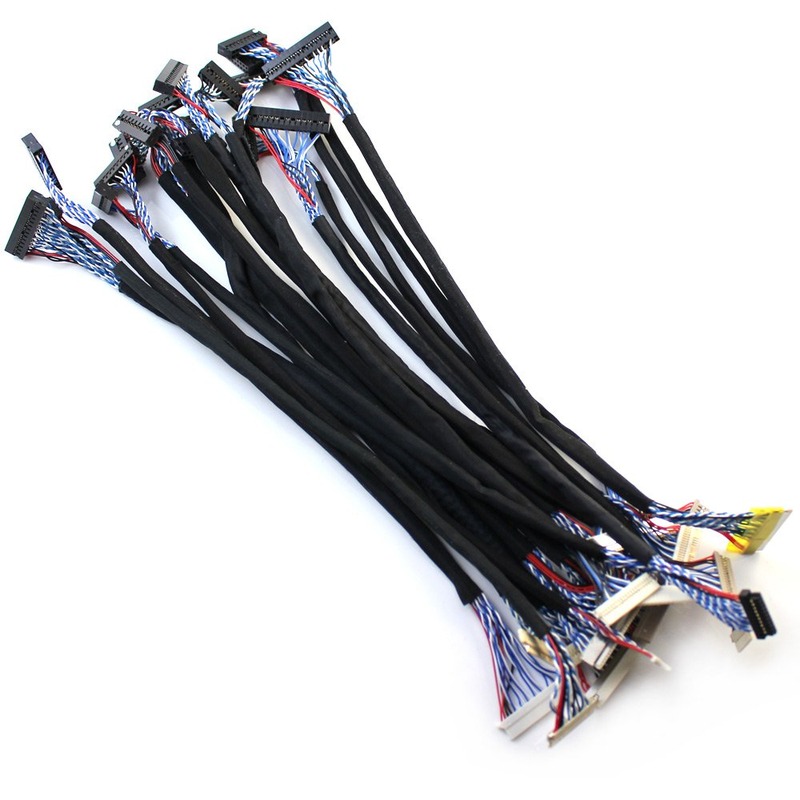 30 pin HRS housing TFT LCD LVDS Harness Cable