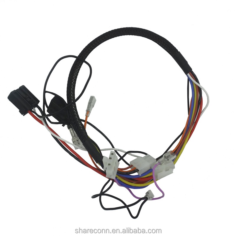 Dashboard Wiring harness with Nylon braid