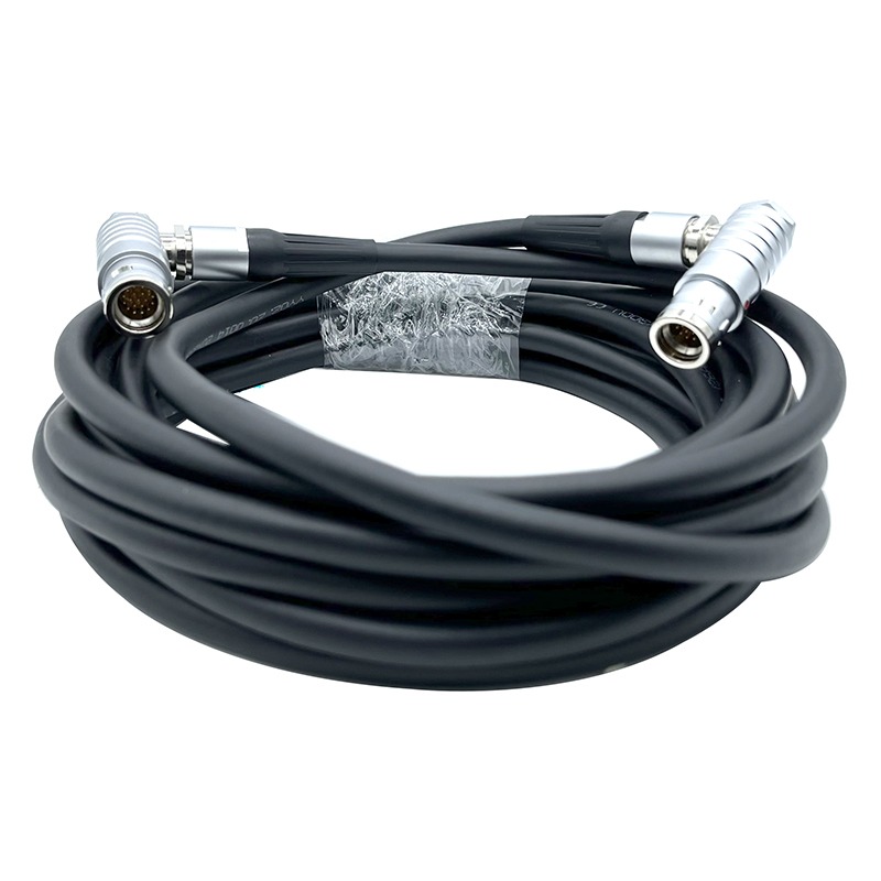 Right Angle 2K push pull plug cable assembly